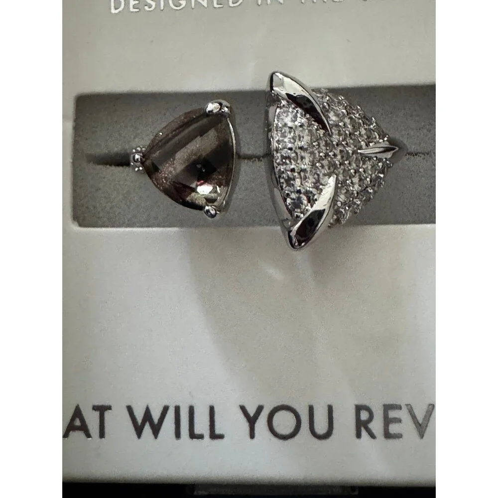 Size 8 - The Darkness and Light - Bomb Party Obsidia Ring 8